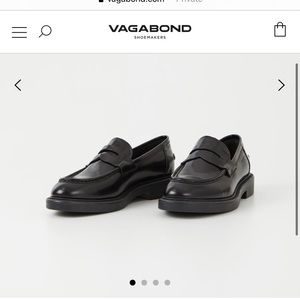 NEW Vagabond Alex Loafers in Black - Size 37 EU
